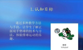 掌握排球垫球和传球的技巧（提高排球垫球和传球的效率和准确性）