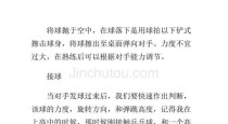 乒乓球教学技巧篇大全（提升乒乓球技术水平的全方位指南）